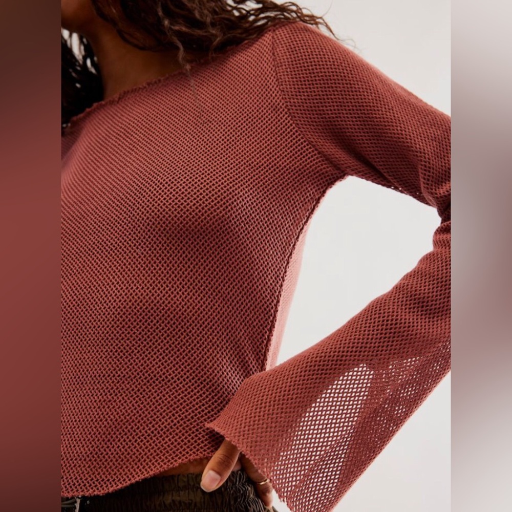 FP Beau Mesh Laying Top